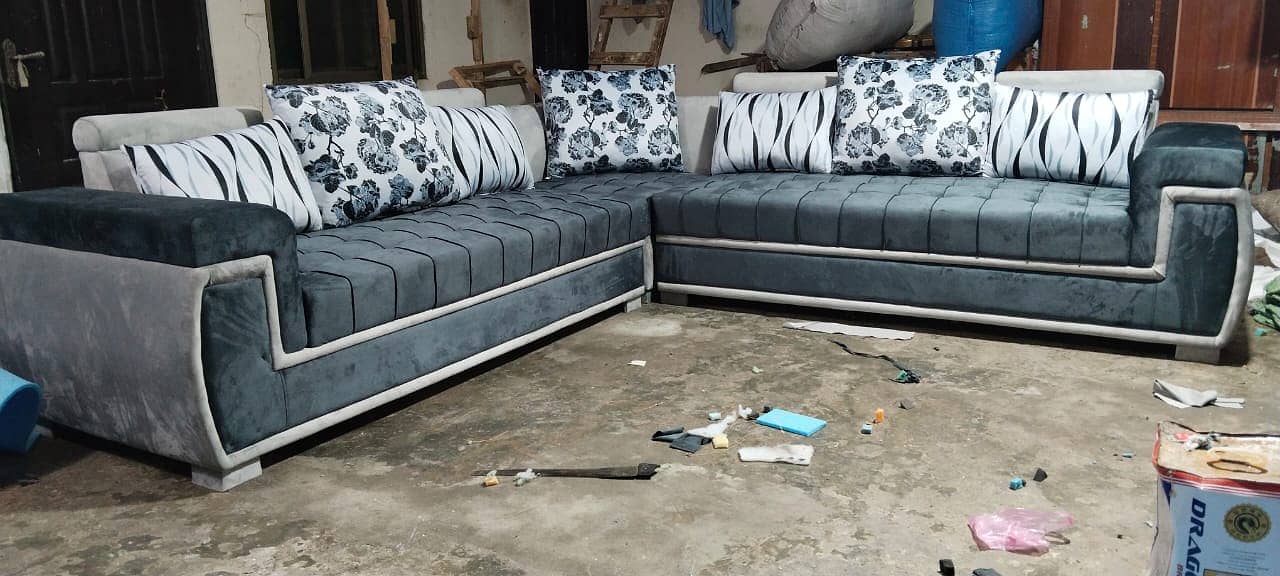 L Shaped sofa set - 7 Seater sofa set - 5 seater sofa - Sofa set -Sofa 5