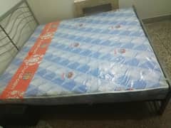 Iron Bed with Mattress for sale