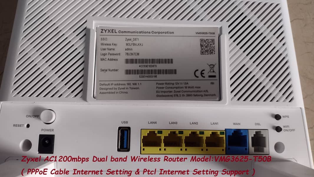 zyxel ac1200mbps wifi router latest model 8