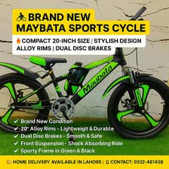 Maybata ThunderBolt | Stylish Sports Bike|Alloy Rims |Dual Disc Brakes
