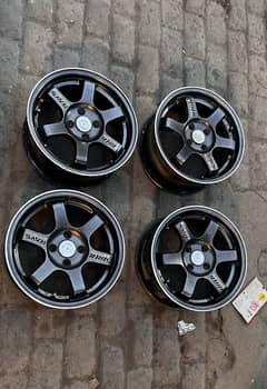 Te37 15 size Rims