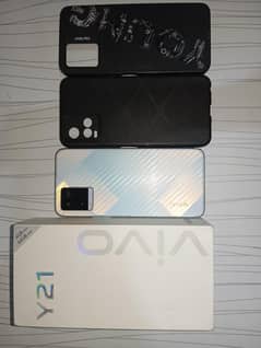 VIVO Y21 4 64 WITH BOX OFFICIAL PTA APPROVED.