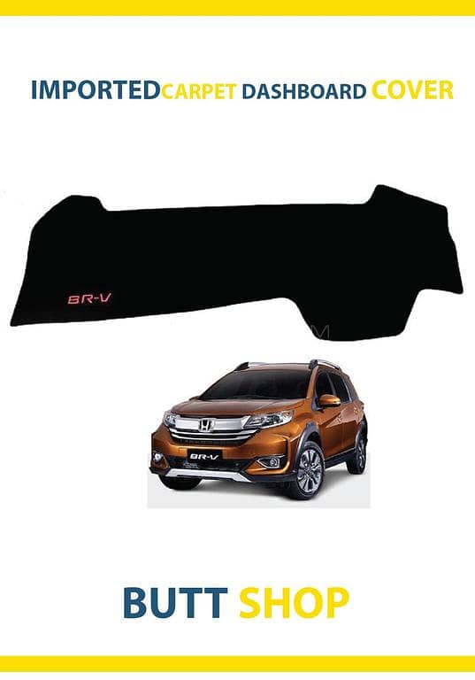 Honda BRV Black Dashboard Cover Mat
