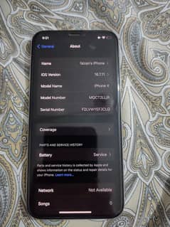 Iphone X white colour