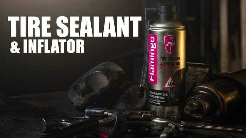 Flamingo 450 ml Tire Sealant and Inflator