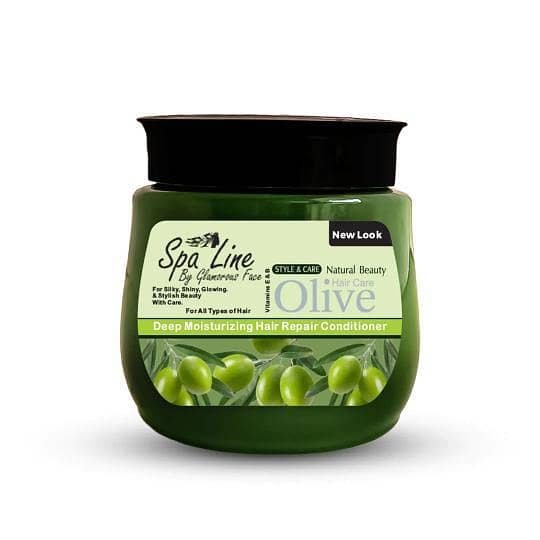 Glamorous Face Olive Hair Repair Conditioner 650g Jar from Spa Line