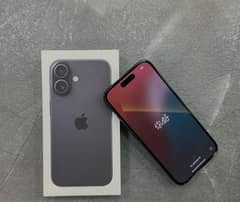 I phone 16 plus black titanium jv