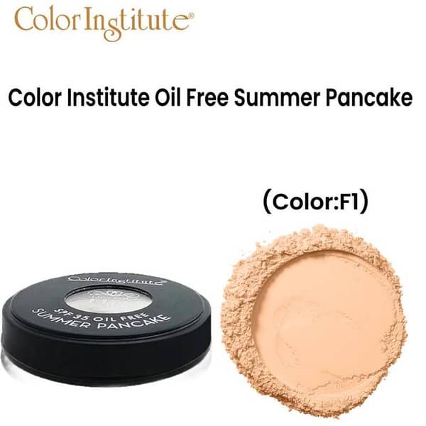 Color Institute Summer Pancake Foundation - Oil Free (Shade: F1)