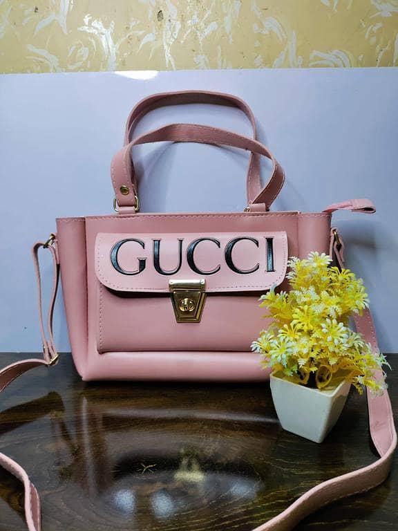 Ladies Leather Handbag - Versatile Shoulder and Crossbody Purse for Women