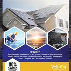 Solar installation / Solar inverter / Solar panel / Solar Structure