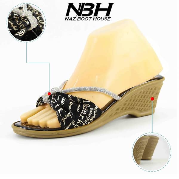NBH Women's Single Strap Slippers - Comfortable Flat Slides for Indoor and Outdoor Use, Durable House Footwear for Women