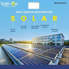 Solar installation / Solar inverter / Solar panel / Solar Structure