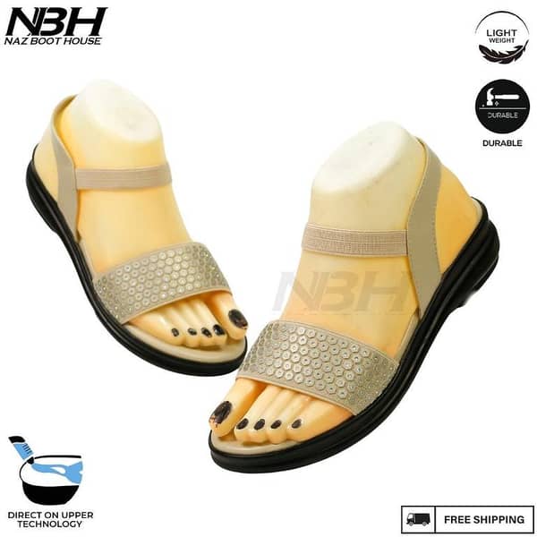 NBH Women's Sandals - Comfortable Double Strap Chappal - Versatile Footwear for Daily Use - Stylish Slippers and Heels for Girls