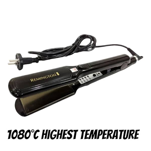 Rimengton Professional Hair Straightener - Available in Black, Gold, and 2-in-1 Curler with Silk Rebounding Technology