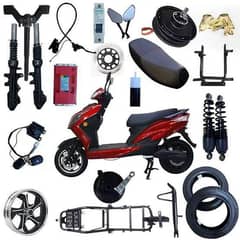 ELCTRIK SCOOTY & BIKE SPEAR PARTS 