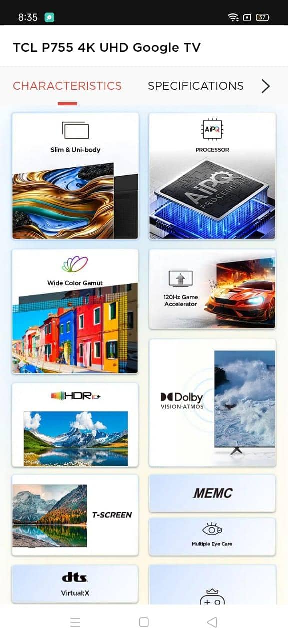 TCL 55P755 4K UHD SMART LED 14