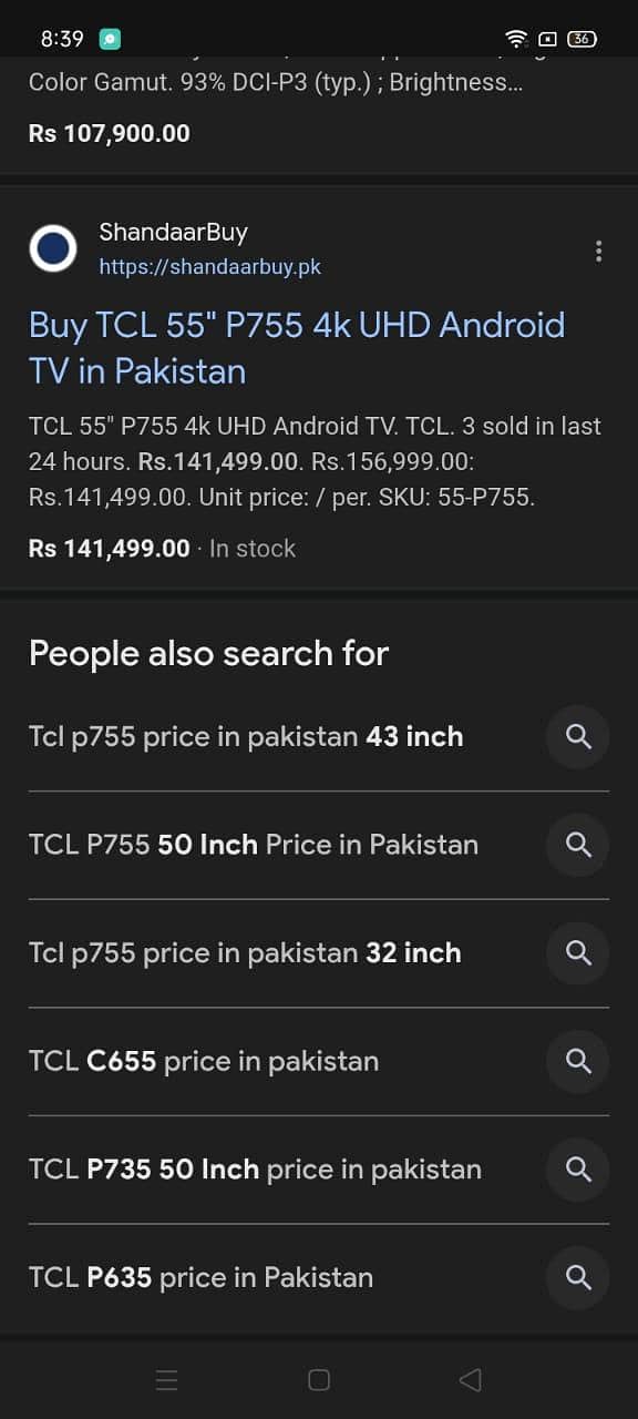 TCL 55P755 4K UHD SMART LED 18