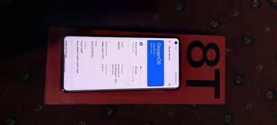 one plus 8t. with box no charger