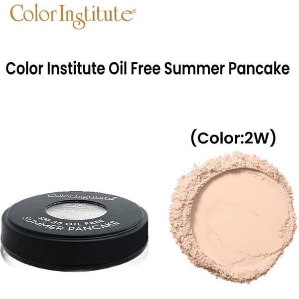 Color Institute Summer Pancake Foundation Oil Free (Shade: 2W)