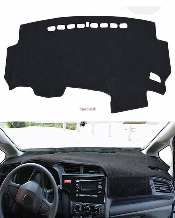 SUZUKI KHYBER 4-Piece Set: Dashboard Mat, Carpet Floor Mats, Windshield Sun Shade, and Microfiber Cloth