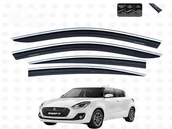 Suzuki Swift TXR Air Press Sun Visor with Chrome (2022-2024)