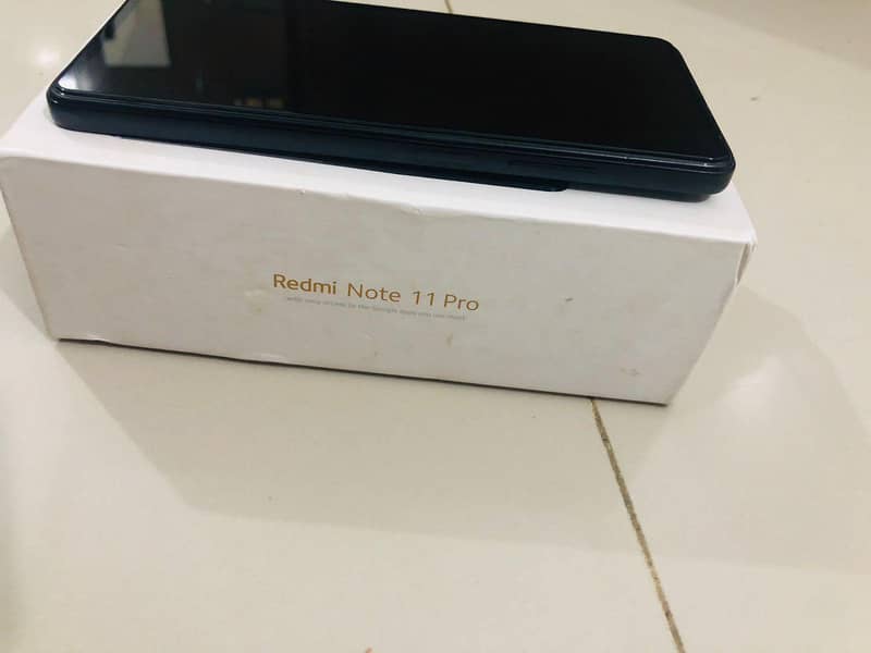 Redmi note 11 pro in immaculate condition scratchless use as 2nd phone 8