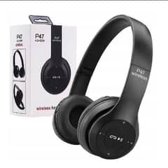 wireless headset P47 bluetooth fordable