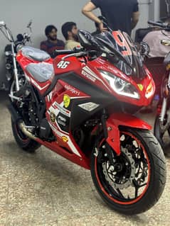 Kawasaki ninja zx10r replica 350CC 2024 ( sports heavy bike )