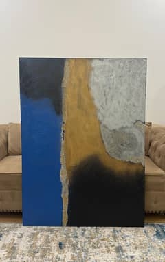 Beautiful textured abstract painting