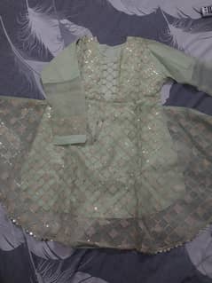 organza fancy dress