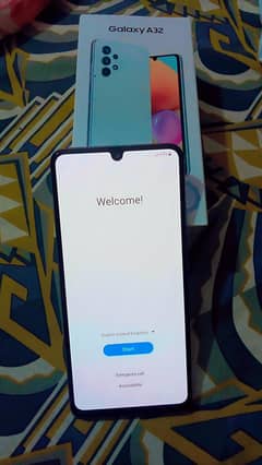 Samsung A32 brand new condition 10/10 Complete Box