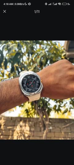 Galaxy Watch Ultra - AMOLED Display (7days batry)
