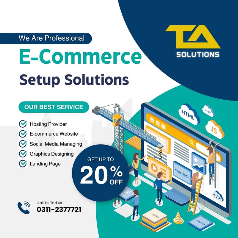 TA Solutions - Solution For Every DIgital Problem - E-commerce Store 1