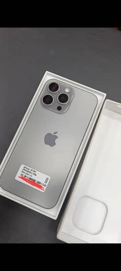 I am selling my Apple Iphone 15 pro max Jv Just 12 months used.