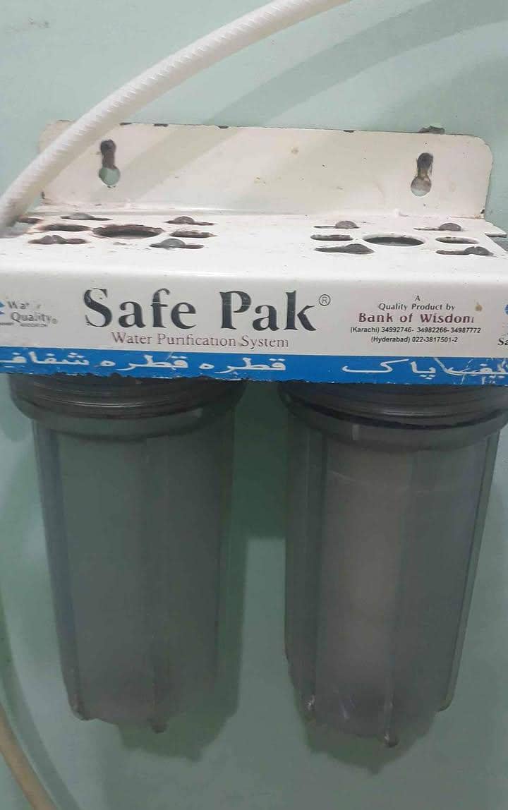 3stage filter with element phathar wala 2