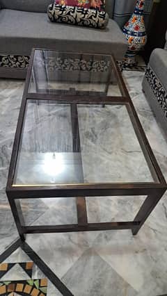 High quality wooden made 4 Tables (1 Center table and 3 sides table
