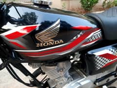 Honda CG 125 2023/2024 Black Fabulous Lush Condition Genuine