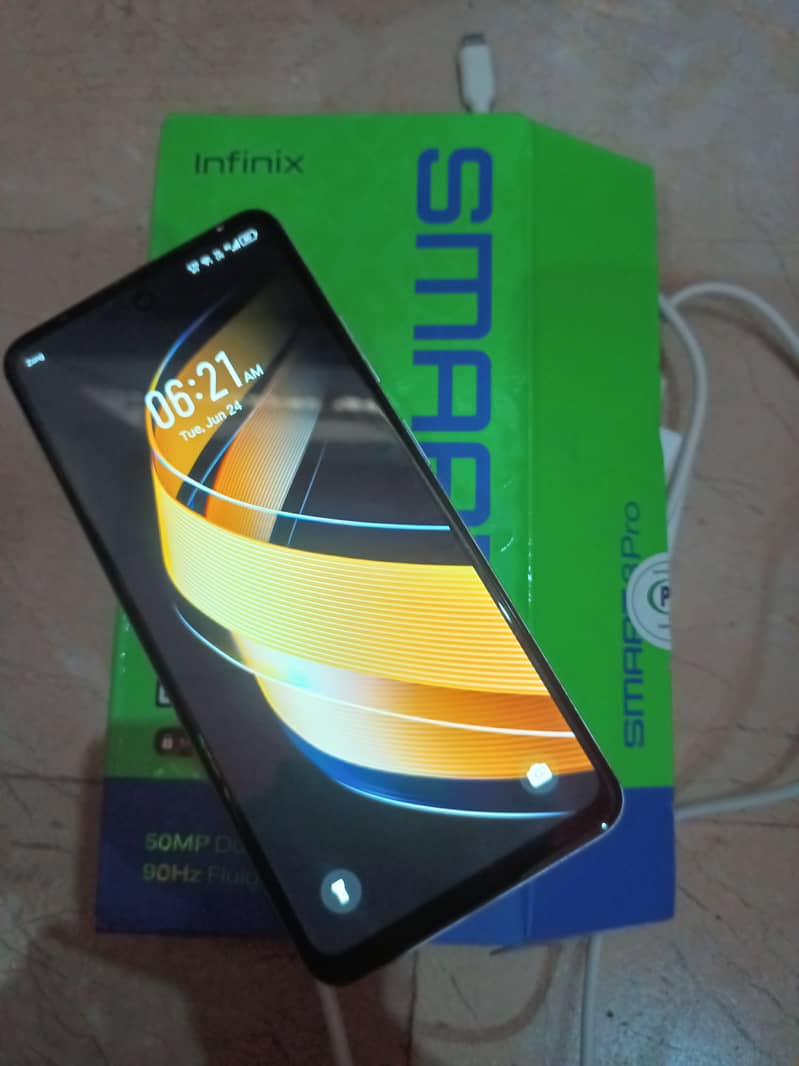 Infinix Smart 8 pro complete box dual SIM pta aproved 1