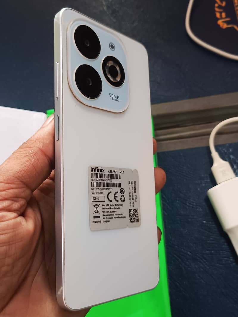 Infinix Smart 8 pro complete box dual SIM pta aproved 6