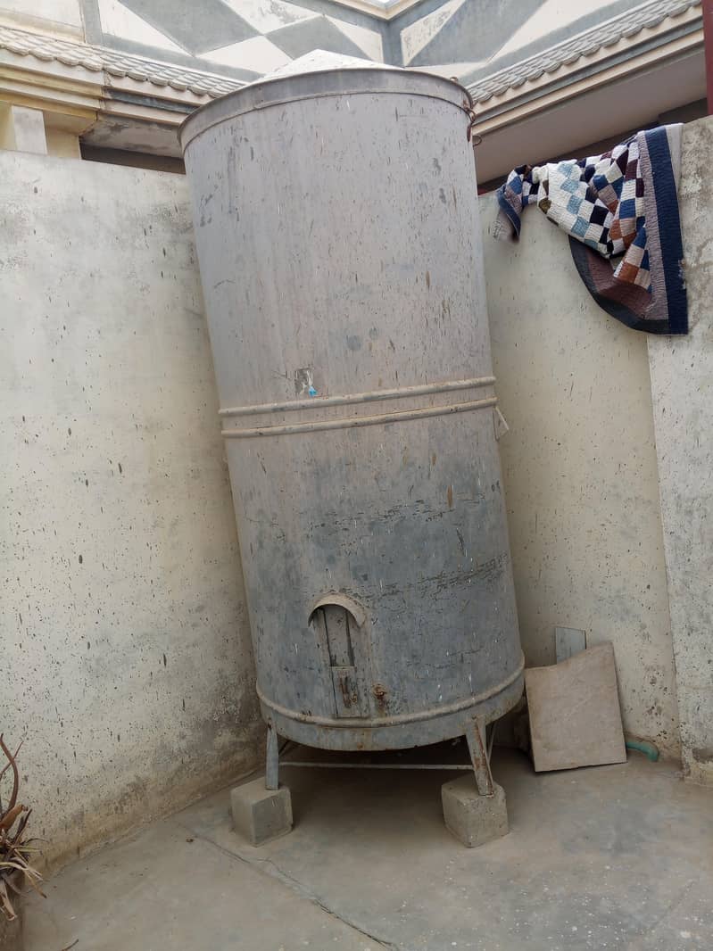 wheat  storage drum 2