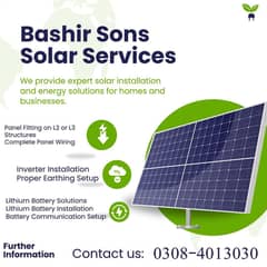 Solar Panel /Solar Installation Services / APEX 5.2KW Lithium Battery