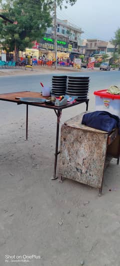 Chalta hua karobar farokht, pizza setup for sale with loader rickshaw