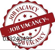 We are hiring (Urgently staff required)