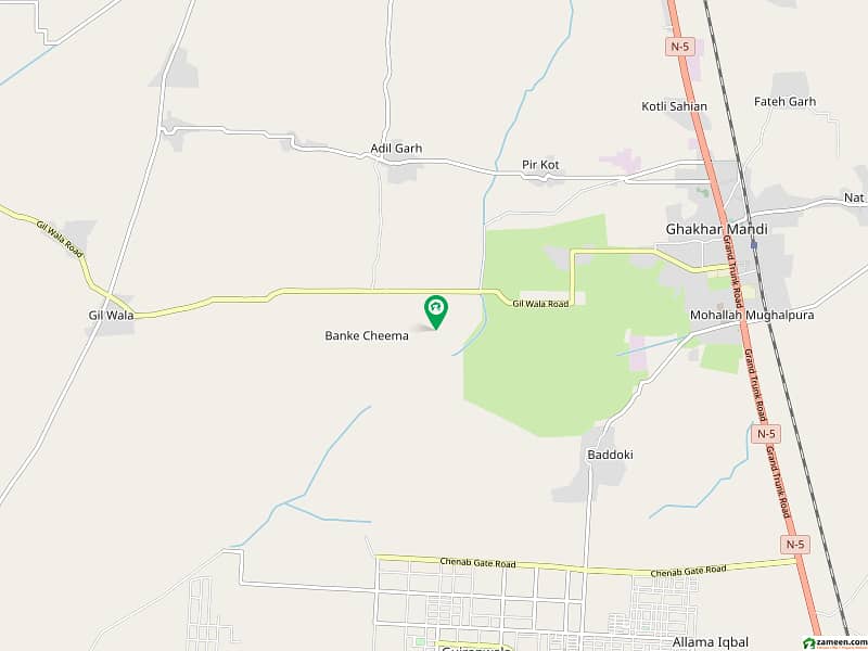 Get In Touch Now To Buy A Prime Location 5 Marla Residential Plot In Gujranwala 0