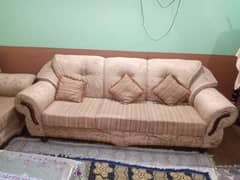 sofa set  bed and dressing table
