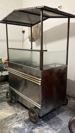 Fries, Samosa, Rolls Counter Fries Cart