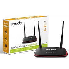 wifi device/ router/ storm fiber wire/ tenda device/ tp link device 2