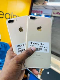 iPhone 7 plus 128 GB my WhatsApp number 03250226756