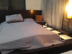 single wooden bed for sell