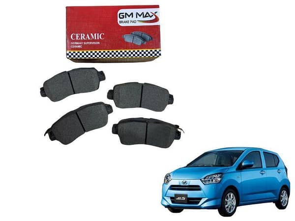 GM Max D0057 Front Disc Brake Pads for 2017-2025 Daihatsu Mira